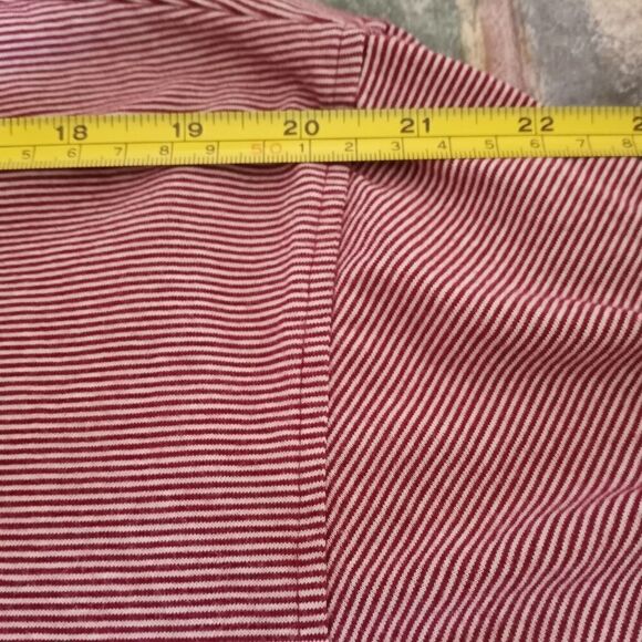 Route 66 Red Short Sleeve Polo Shirt with White striped collar Men 3XL - Picture 5 of 8